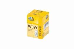 Автолампа T10 12V 3W W3W Автолампа T10 12V 3W W3W