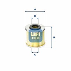 Масляний фiльтр UFI Масляний фiльтр UFI