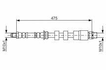 Шланг тормозной передний BMW X1 Шланг тормозной передний BMW X1