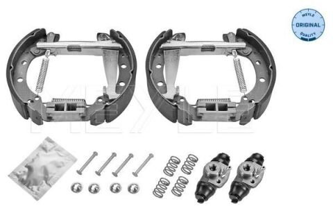 Колодки тормозные + цылиндры (задние) VW Golf III 91-99 (барабанные) (200x40) (d=17.46mm)