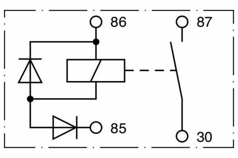 Реле многофункциональное (12V) Gaz Gazelle/Sobol/Volga 93-13