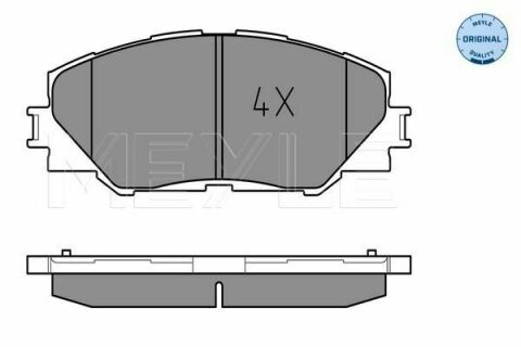 Колодки тормозные (передние) Toyota RAV4 2.0-3.5/Auris 1.8 05-