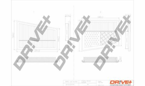 DP1110.10.0187 Drive+ Фільтр повітря