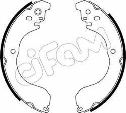Тормозные колодки барабан. Avenger,Caliber,Compass 10-, Patriot 08-17, NissanMICRA III (K12) 1.4 03-10 JEEP