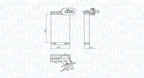 Радіатор пічки Golf,Jetta,Passat,Polo, AUDI,SEAT