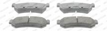 Комплект гальмівних колодок з 4 шт. дискові Комплект гальмівних колодок з 4 шт. дискові