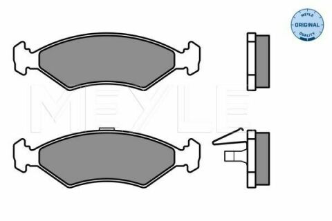 Колодки тормозные (передние) Ford Escort/Fiesta/Sierra 80-02