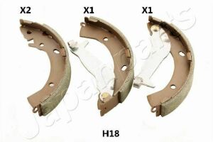 JAPANPARTS HYUNDAI Щоки гальмівні i10/20,Solaris,Kia Rio III 08-