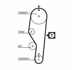 Ремінь зубчастий (довж. 60-150) Ремінь зубчастий (довж. 60-150)