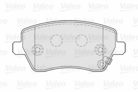 Колодки тормозные (передние) Renault Kangoo 08-/Duster 10-/Megane 15-/MB Citan 1.2-2.0 12-