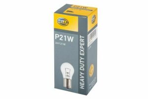 HELLA P21W 24V 21W Автолампа HD (Збільшений ресурс!)