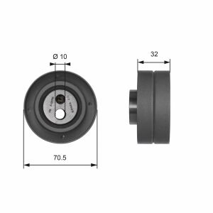 T41141 (7786-21183) Натяжной ролик ремня ГРМ GATES POWERGRIP TENSIONER