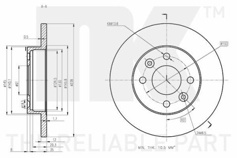 Тормозной диск Тормозной диск