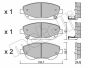 Колодки тормозные (передние) Toyota Avensis 08-18/Verso 09-18, фото 11 - интернет-магазин Auto-Mechanic