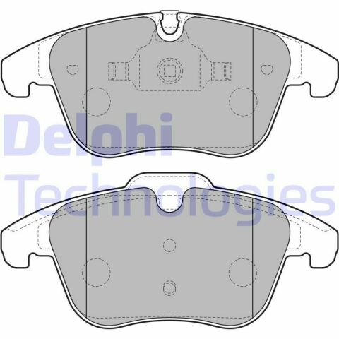 Колодки тормозные (передние) Citroen C5/Peugeot 407/508 08- (с датчиками)