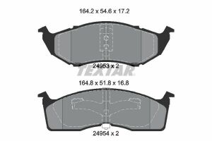 Колодки гальмівні (передні) Chrysler Voyager/Grand Voyager III 95-01 Q+