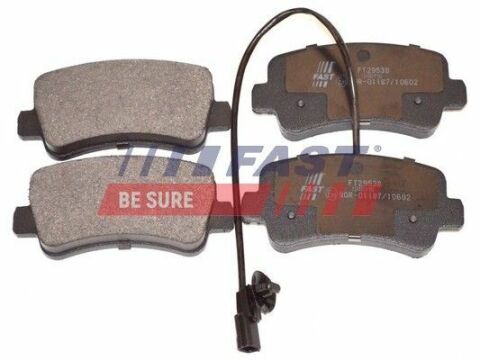 Колодки тормозные дисковые задние RENAULT Master III 10-; NISSAN NV400 10-21; OPEL Movano B 10-21 Колодки тормозные дисковые задние RENAULT Master III 10-; NISSAN NV400 10-21; OPEL Movano B 10-21