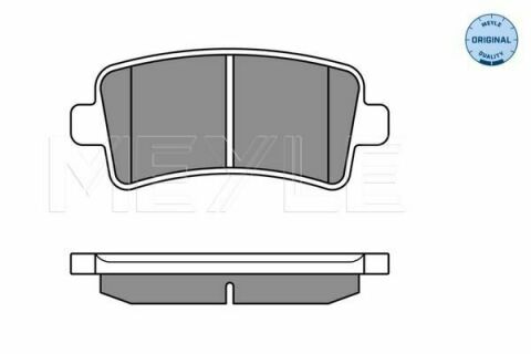 Колодки гальмівні (задні) Opel Insignia 08- Колодки гальмівні (задні) Opel Insignia 08-