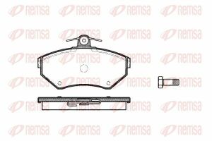 Колодки тормозные передние дисковые VW PASSAT B5 96-05, Golf IV 97-03, Lupo 98-05, Passat B3-B4 88-96, Golf II 83-92, Golf III 91-98, Caddy II 95-04