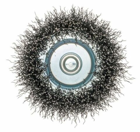Щітка металева для дриля пневматичного (d=75mm)