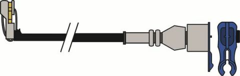 Сигнализатор, износ тормозных колодок Сигнализатор, износ тормозных колодок