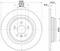 DB Диск тормозной задн. GLE W166 11-, фото 4 - интернет-магазин Auto-Mechanic