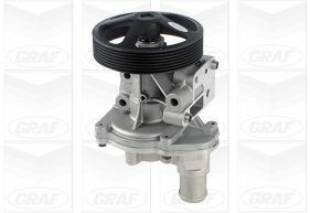 Помпа води Ford Transit VII/VIII 2.4DI/TDCi/TDE 00-14 (R/B) (8 лоп.) (7 кан.) (з корпусом)