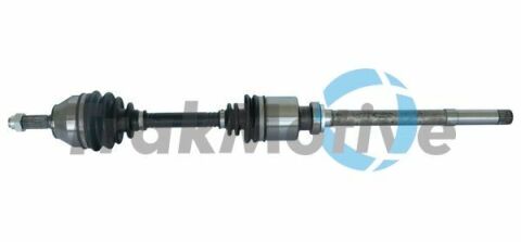 TRAKMOTIVE CITROEN Полуось прав с ABS L=834mm 21/24 зуб. C15 1.8 D 86-00, PEUGEOT 205 I 1.6 CJ 92-94