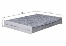 Фільтр салону Rogue/Dokker/Lodgy 12- (вугільний)