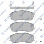 Колодки тормозные дисковые