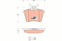 Гальмiвнi колодки дисковi Гальмiвнi колодки дисковi