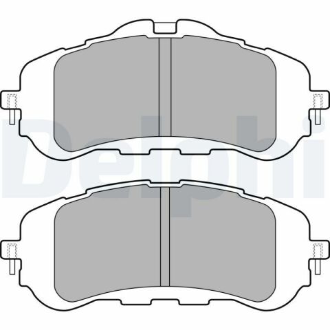Гальмівні передні колодки 308 II 13- PEUGEOT