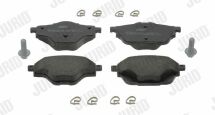 Гальмівні колодки задні Citroen C4 Grand Picasso, C4 Picasso 2013–, Peugeot 308