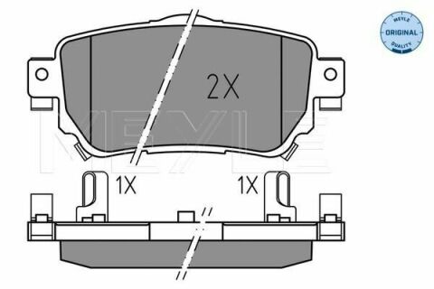 Колодки гальмівні (задні) Nissan Qashqai/ X-trail/ Renault Kadjar/ Koleos 13- (TRW)