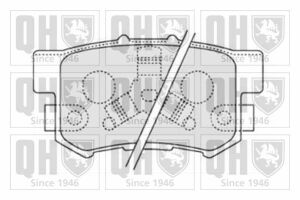 Комплект гальмівних накладок, дискове гальмо