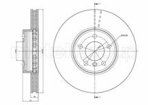 Диск гальмівний передн.X5 E53 00- BMW