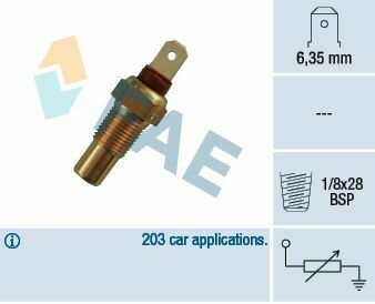 Датчик температуры охлаждающей жидкости Hyundai Accent/Subaru Impreza 92-