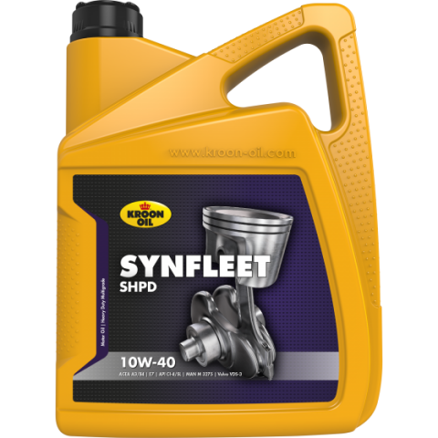 Моторна олива KROON OIL SYNFLEET SHPD 10W-40, 5 літрів Моторна олива KROON OIL SYNFLEET SHPD 10W-40, 5 літрів