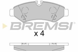 Гальмівні колодки зад. MB Sprinter (W907) 18- (Brembo)