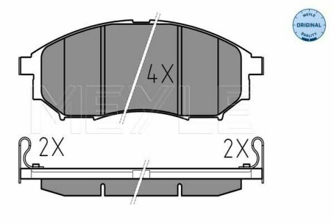 Колодки тормозные (передние) Renault Koleos 08-/Nissan Qashqai 07-13/Pathfinder/NP300/Murano 05-