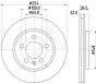 Диск тормозной задний (high carbon) polo v 1.0-2.0 09-, фото 4 - интернет-магазин Auto-Mechanic