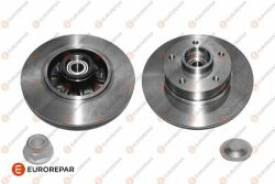 Диск тормозов с подшипн.задним clio iv,fluence,megane iii,grand scenic 09-