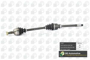 Піввісь Citroen C4/Peugeou 307 1.4/1.6i 01-10 (25/22) 910mm Пр.