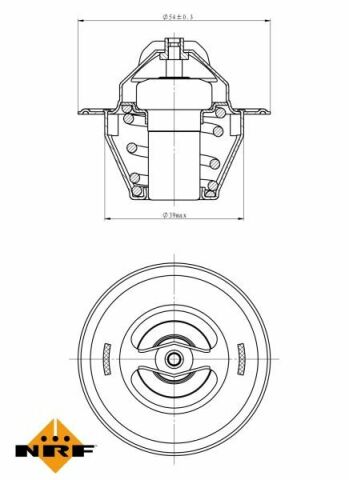 Термостат VW T5 2.0i 03-