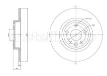 Диск гальмівний (задній) Land Rover Discovery Sport 14-/Jaguar E-Pace 17- (300x10)