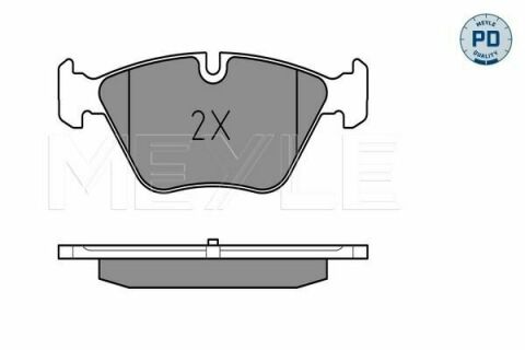 Колодки гальмівні (передні) BMW 5 (F10/F11) 09-16 (Ate) Колодки гальмівні (передні) BMW 5 (F10/F11) 09-16 (Ate)
