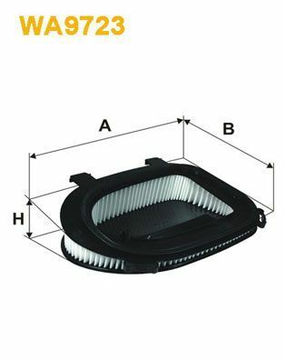 Фільтр повітряний BMW X3 (F25)/X5 (E70/F15/F85)/X6 (E71/E72) 2.0D/3.0D (N47/N57) 08-17