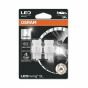 Автомобильная лампа OSRAM LED 2 шт.  W21 5W W3x16q 12V 1,7W красная, фото 1 - интернет-магазин Auto-Mechanic