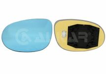 скло дзеркала лів.+Держак, з подогрів., голубе скло, випукл.