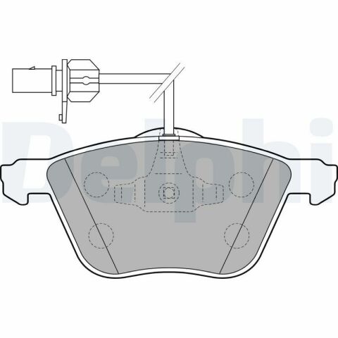 Колодки гальмові передні T4 98-16, Sharan, Ford Galaxy 96-VW